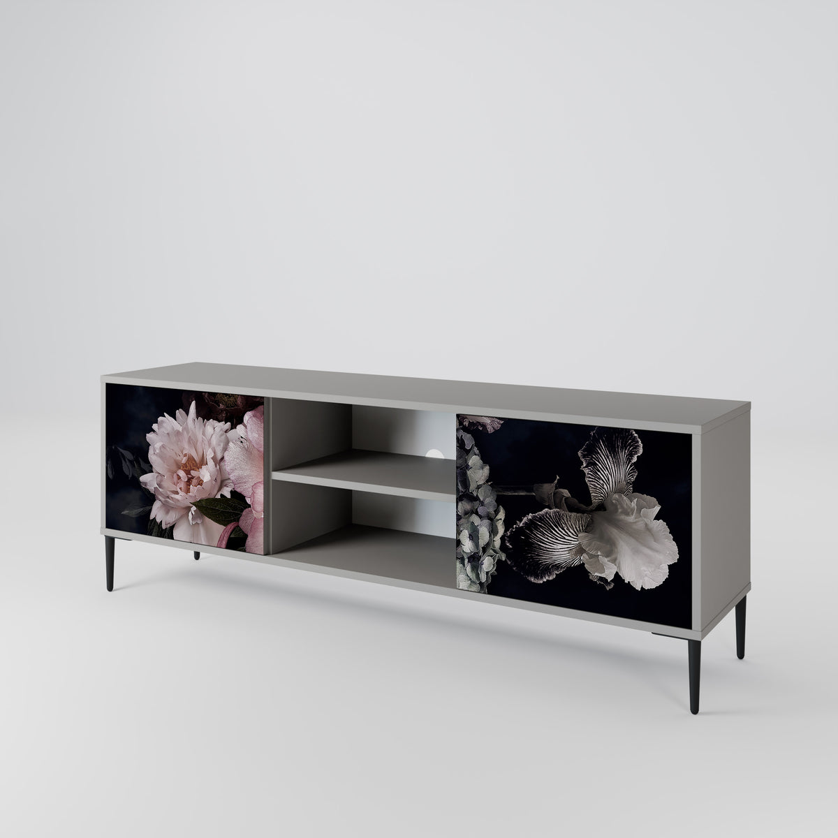 PURE BLOSSOM Mueble de TV de 2 Puertas