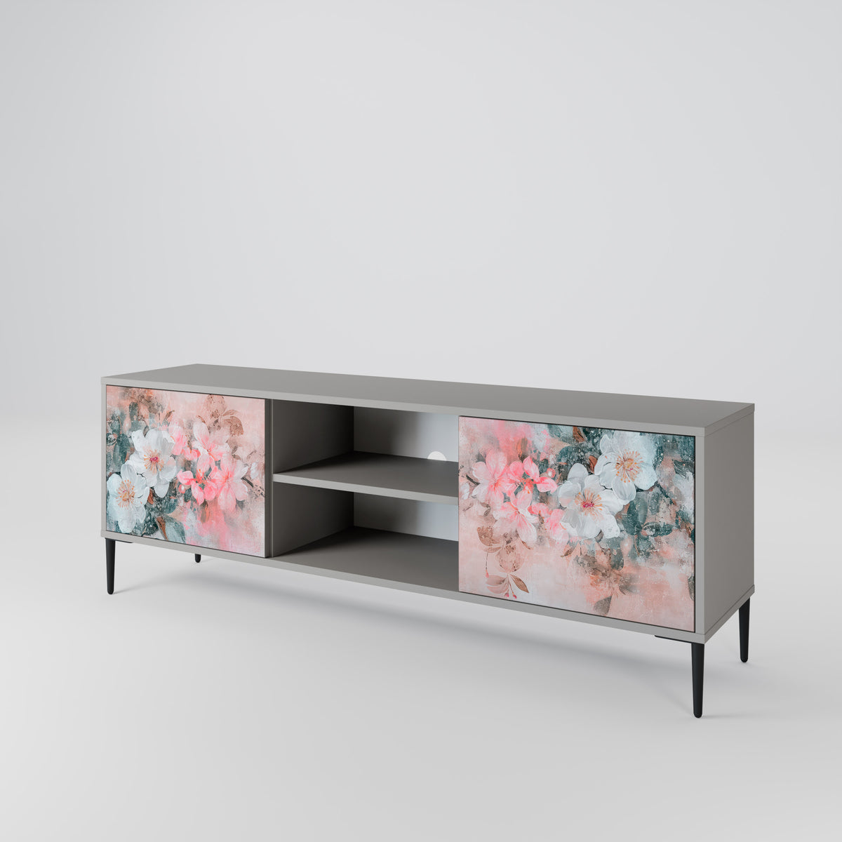 CHERRY BLOSSOM Mueble de TV de 2 Puertas