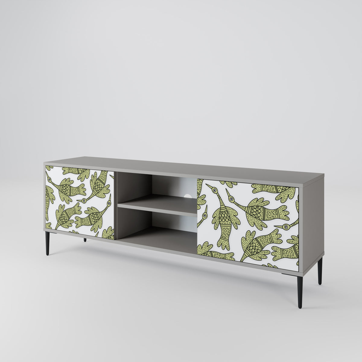 SEEDLING SONGBIRD Mueble de TV de 2 Puertas