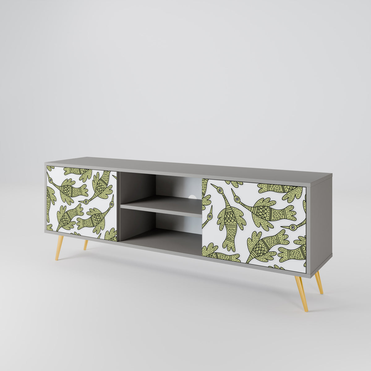 SEEDLING SONGBIRD Mueble de TV de 2 Puertas