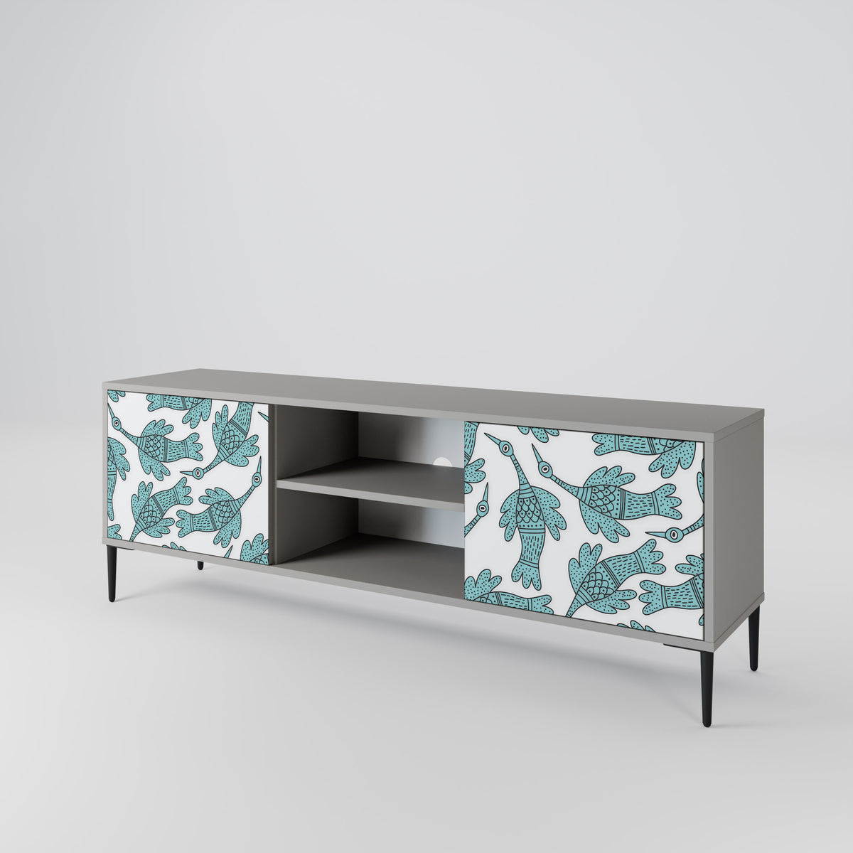 WATERSPOUT SONGIBIRD Mueble de TV de 2 Puertas