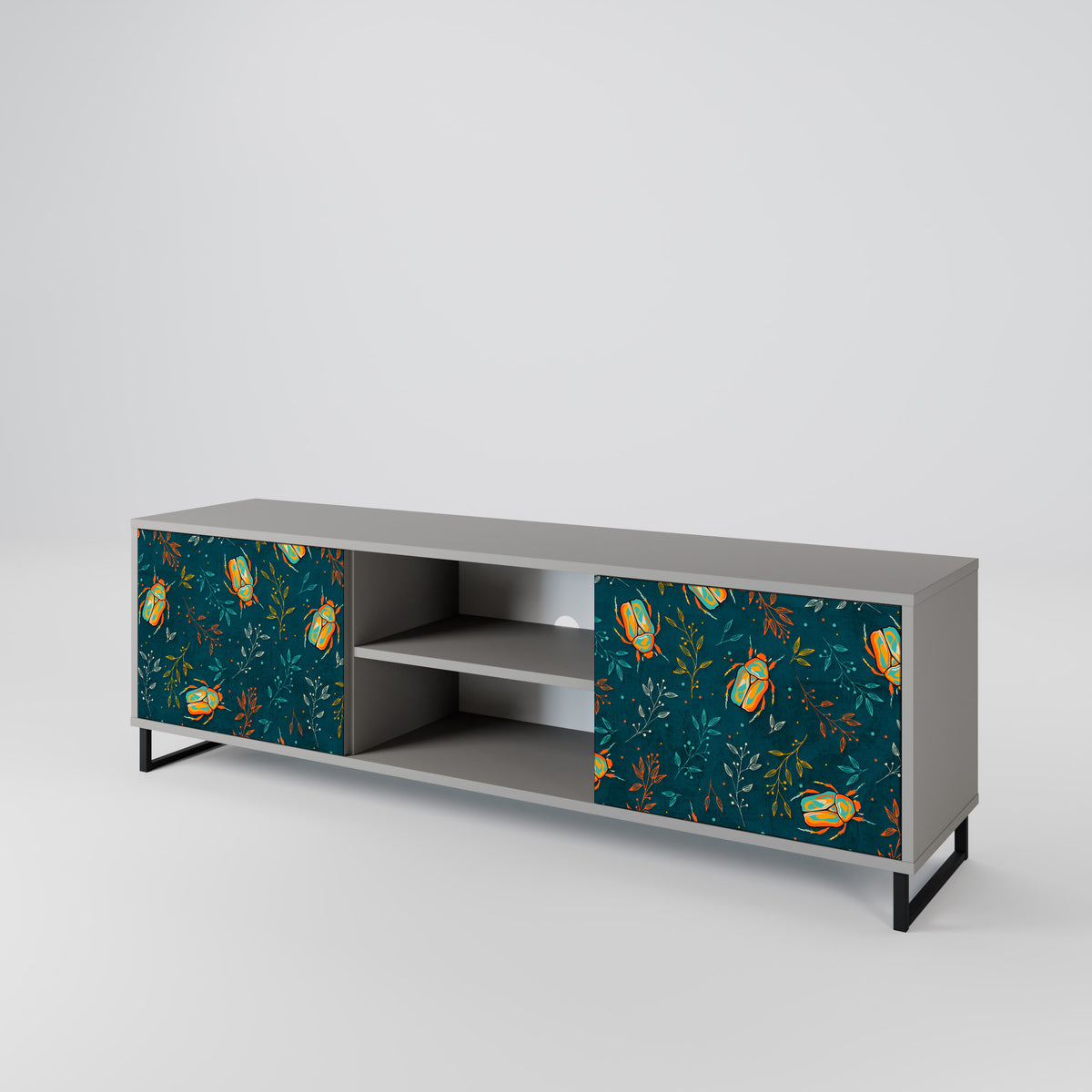 AUTUMN INSECTS Mueble de TV de 2 Puertas