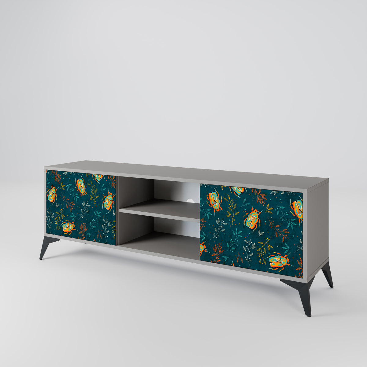 AUTUMN INSECTS Mueble de TV de 2 Puertas