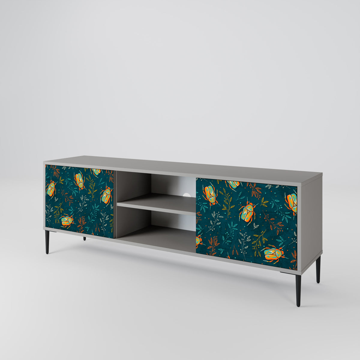 AUTUMN INSECTS Mueble de TV de 2 Puertas