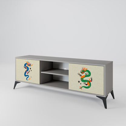 MYTHOLOGICAL CREATURES Mueble de TV de 2 Puertas