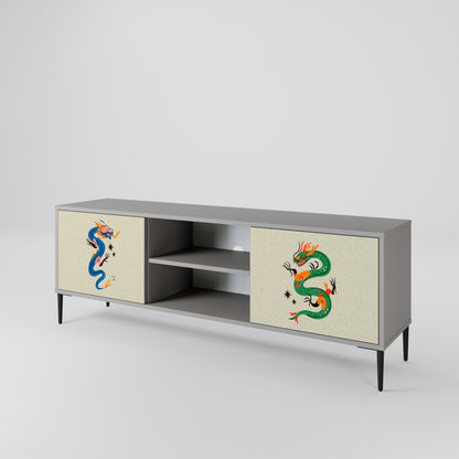 MYTHOLOGICAL CREATURES Mueble de TV de 2 Puertas