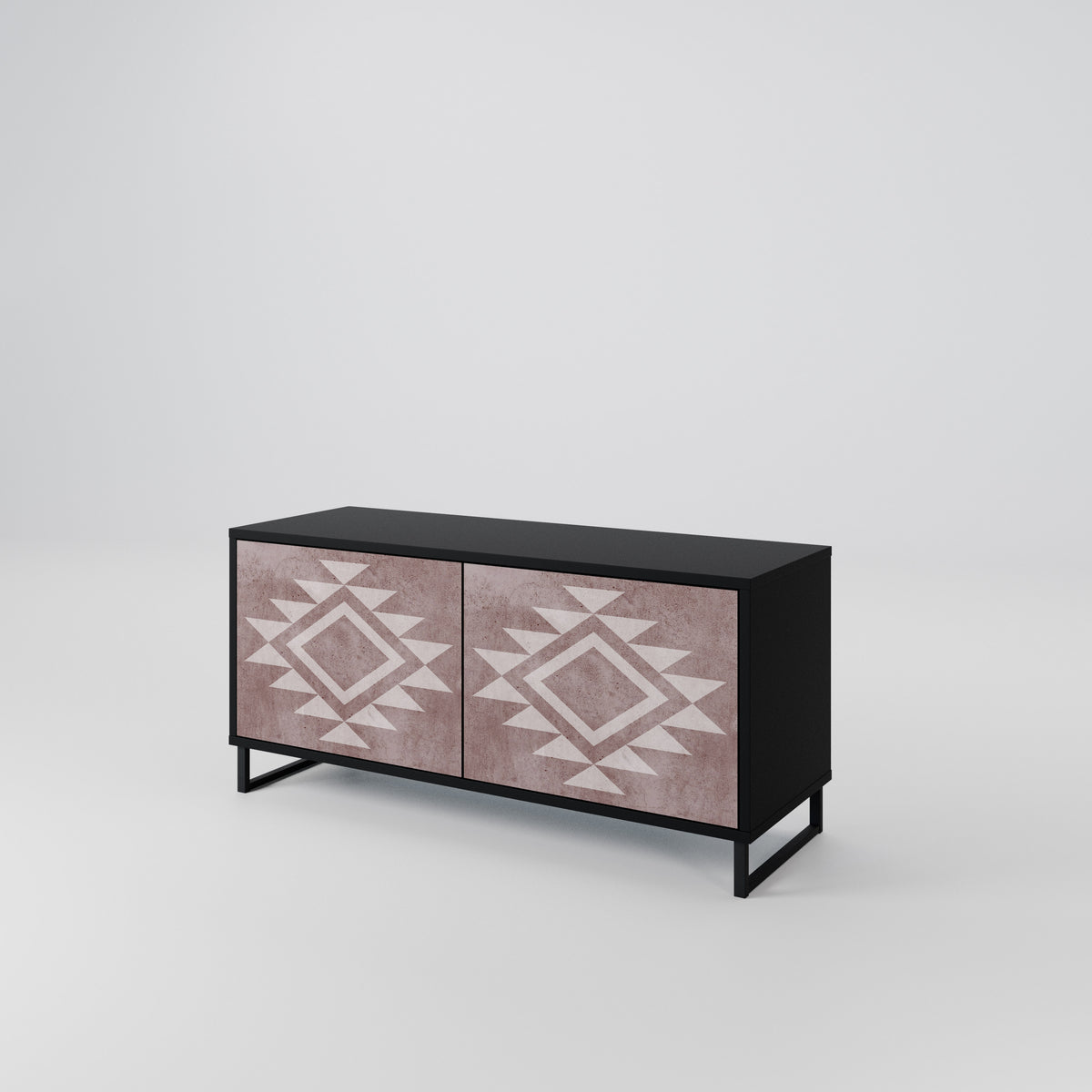 MARVEL MOSAIC Mueble de TV Compacto de 2 puertas