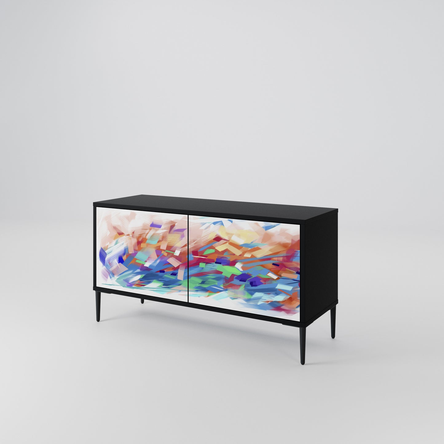 FINESSE MASH-UP Mueble de TV Compacto de 2 puertas