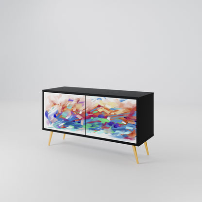 FINESSE MASH-UP Mueble de TV Compacto de 2 puertas