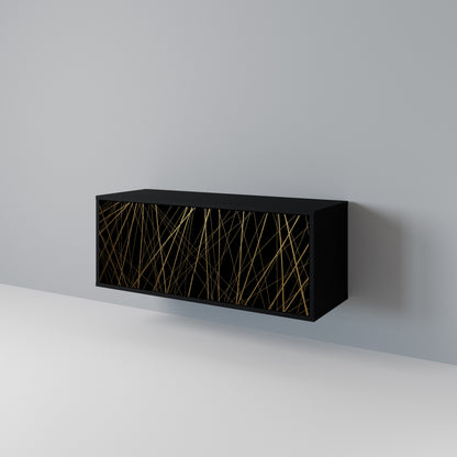 BRIGHT MESH Mueble de TV Compacto de 2 puertas