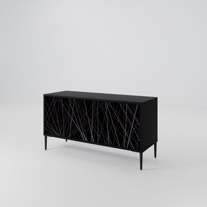 SHIMMER SPIDERGRAM Mueble de TV Compacto de 2 puertas