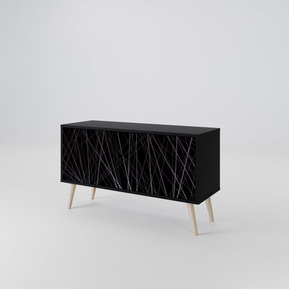 SHIMMER SPIDERGRAM Mueble de TV Compacto de 2 puertas
