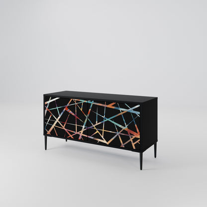 POLYGON VERVE Mueble de TV Compacto de 2 puertas