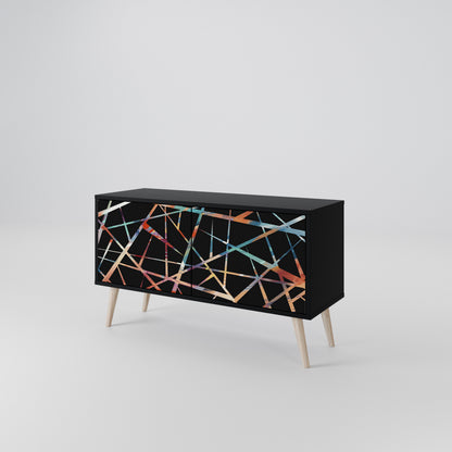 POLYGON VERVE Mueble de TV Compacto de 2 puertas
