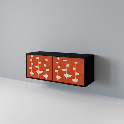 COURAGE MOLD Mueble de TV Compacto de 2 puertas