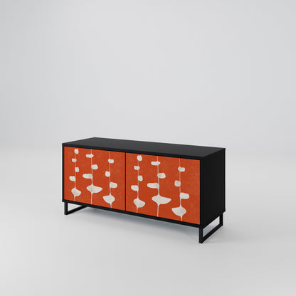 COURAGE MOLD Mueble de TV Compacto de 2 puertas