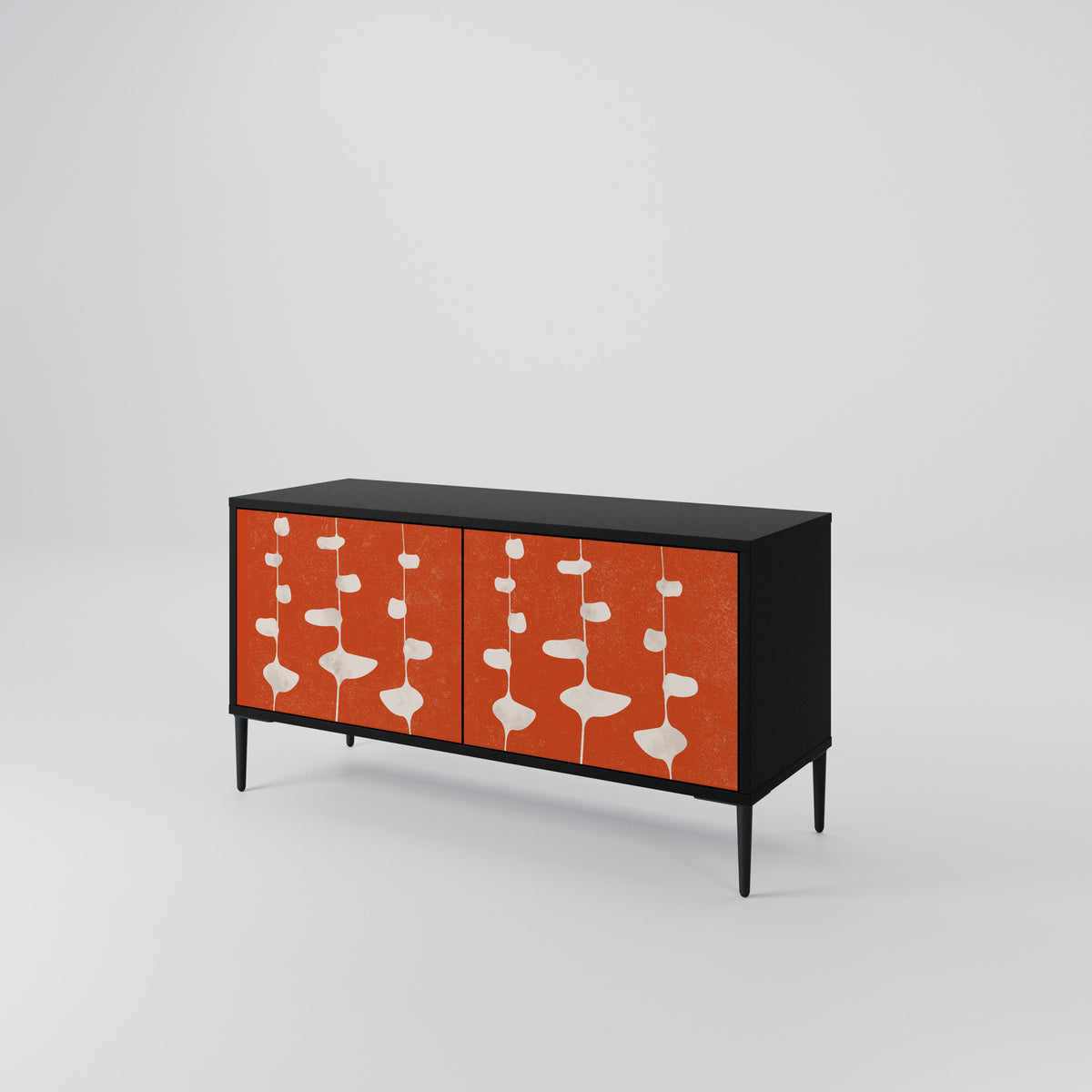 COURAGE MOLD Mueble de TV Compacto de 2 puertas