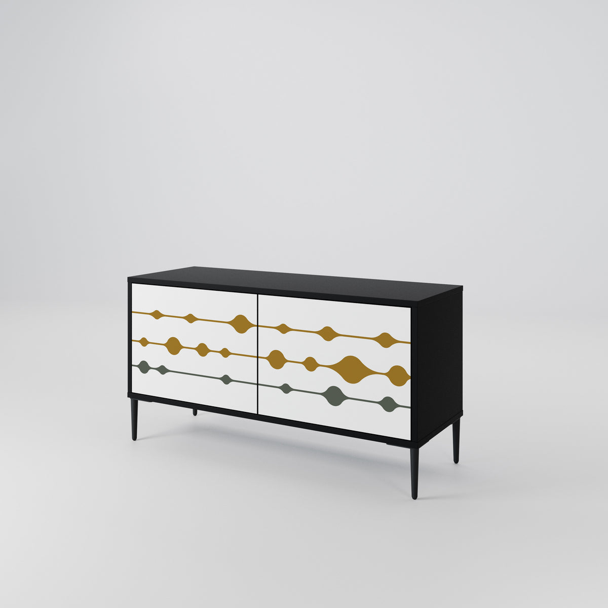 VIVID TONE Compact 2-Door TV Cabinet