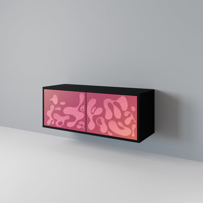 IRREGULAR PINK Mueble de TV Compacto de 2 puertas