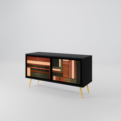 FIGURES OF NATURE Mueble de TV Compacto de 2 puertas