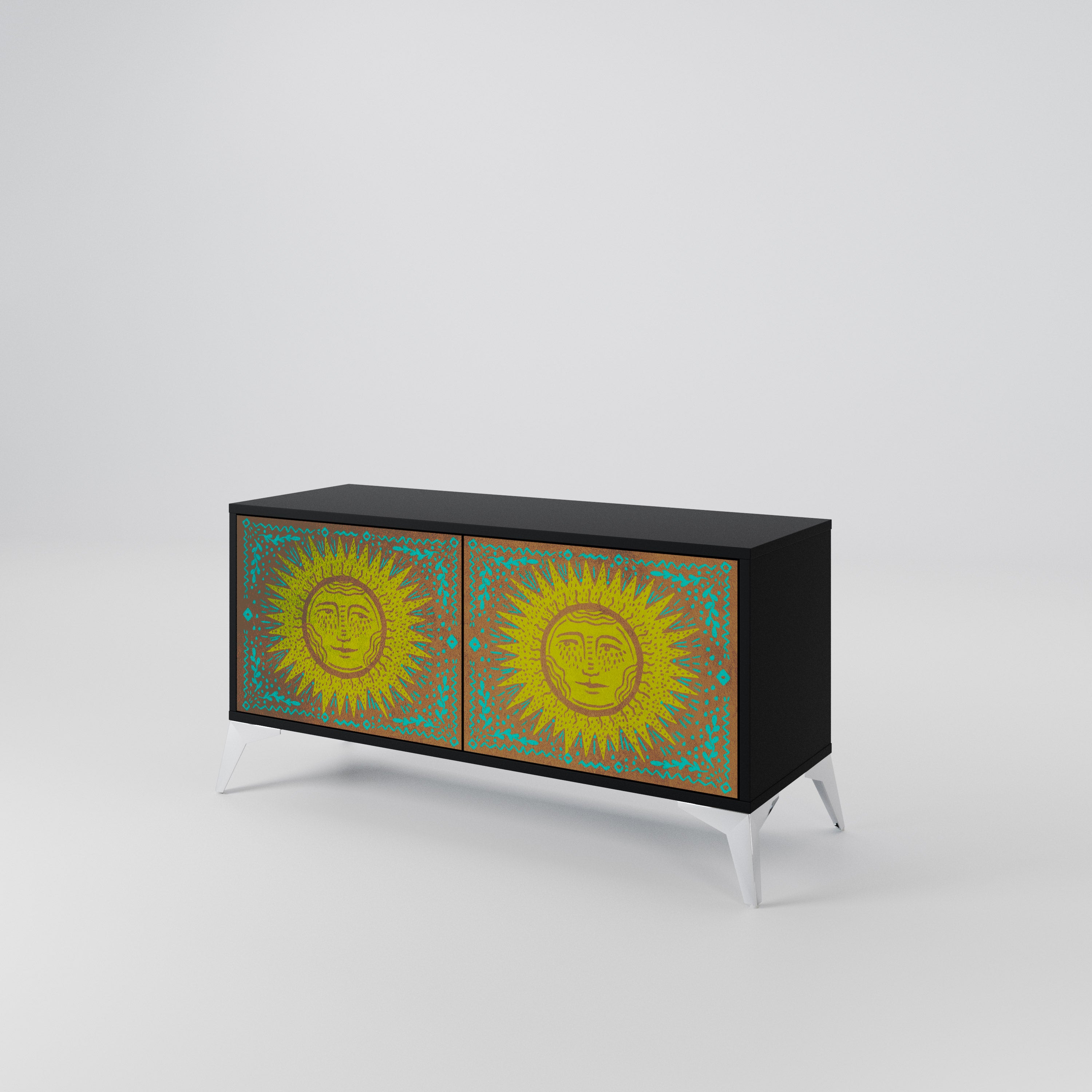 SUNSHINE EULOGY Compact 2-Door TV Cabinet