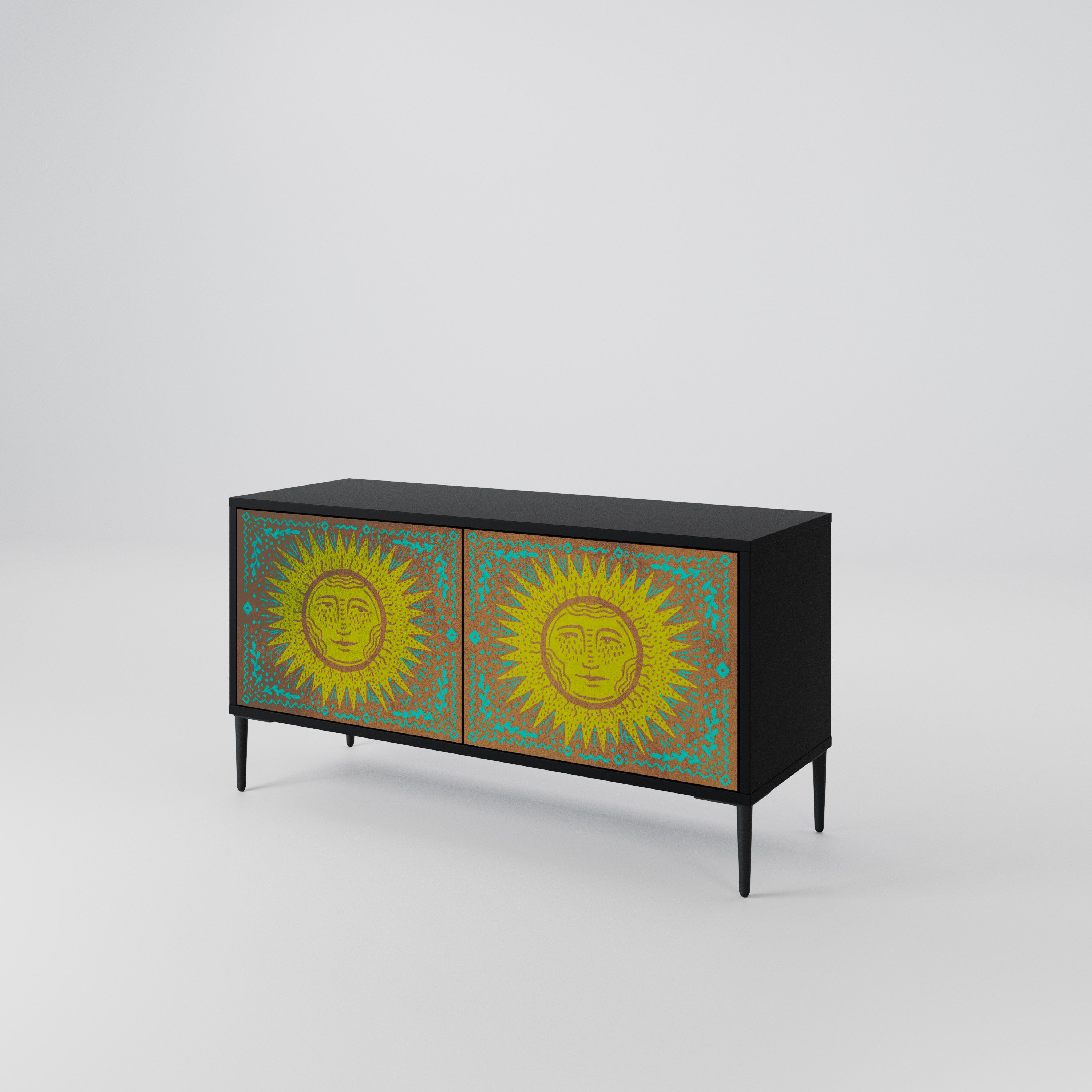 SUNSHINE EULOGY Compact 2-Door TV Cabinet