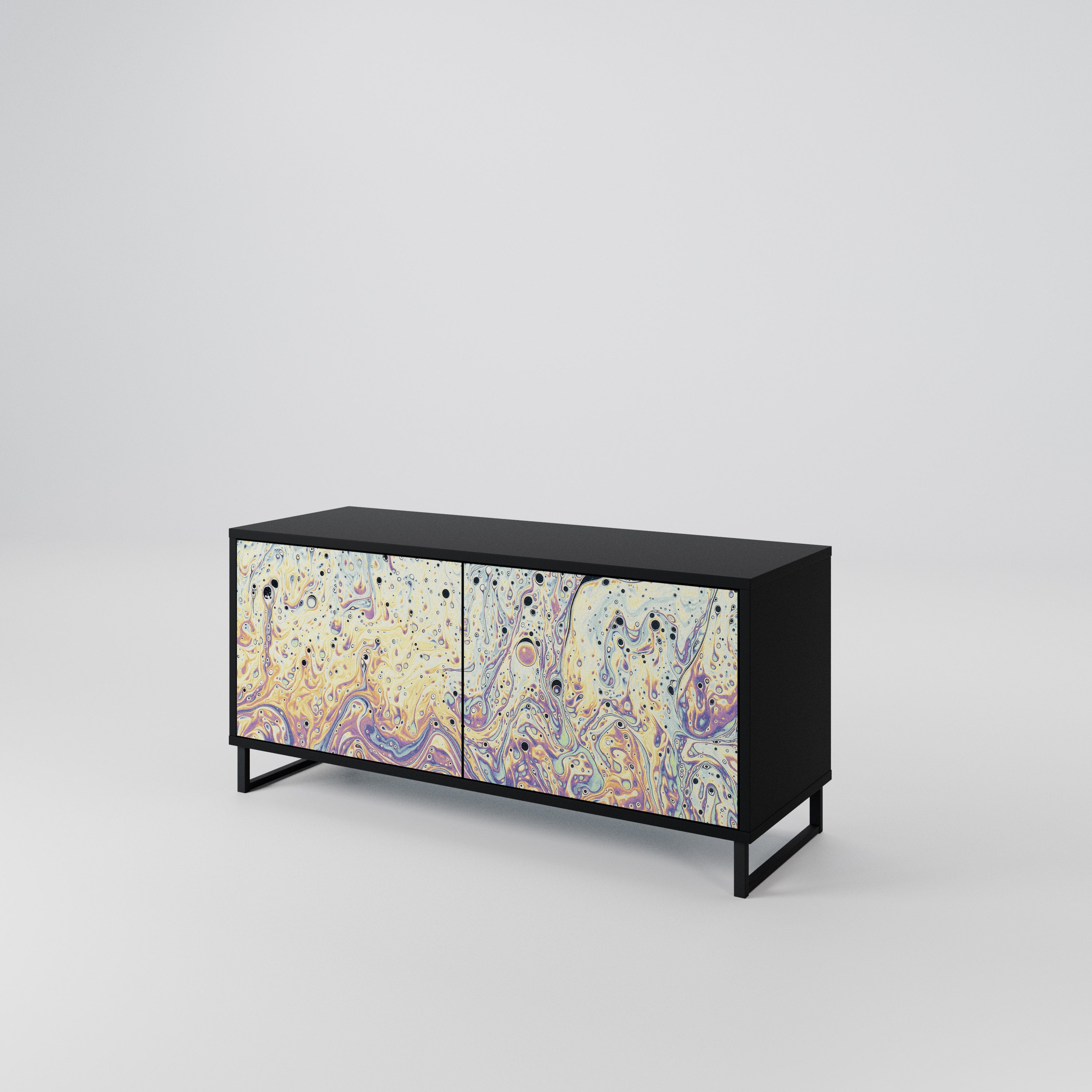 MOSAIC OF COLORS Compact 2-Door TV Cabinet