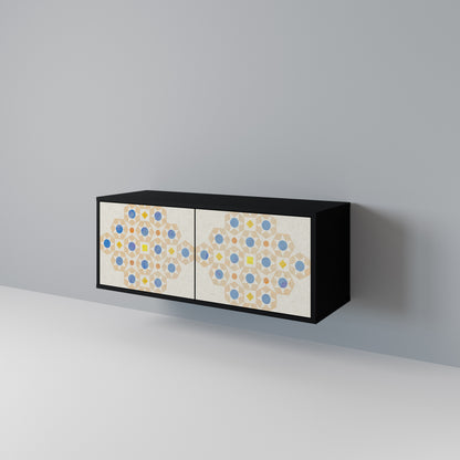 PATTERNED PRISM Compact 2-Door TV Cabinet
