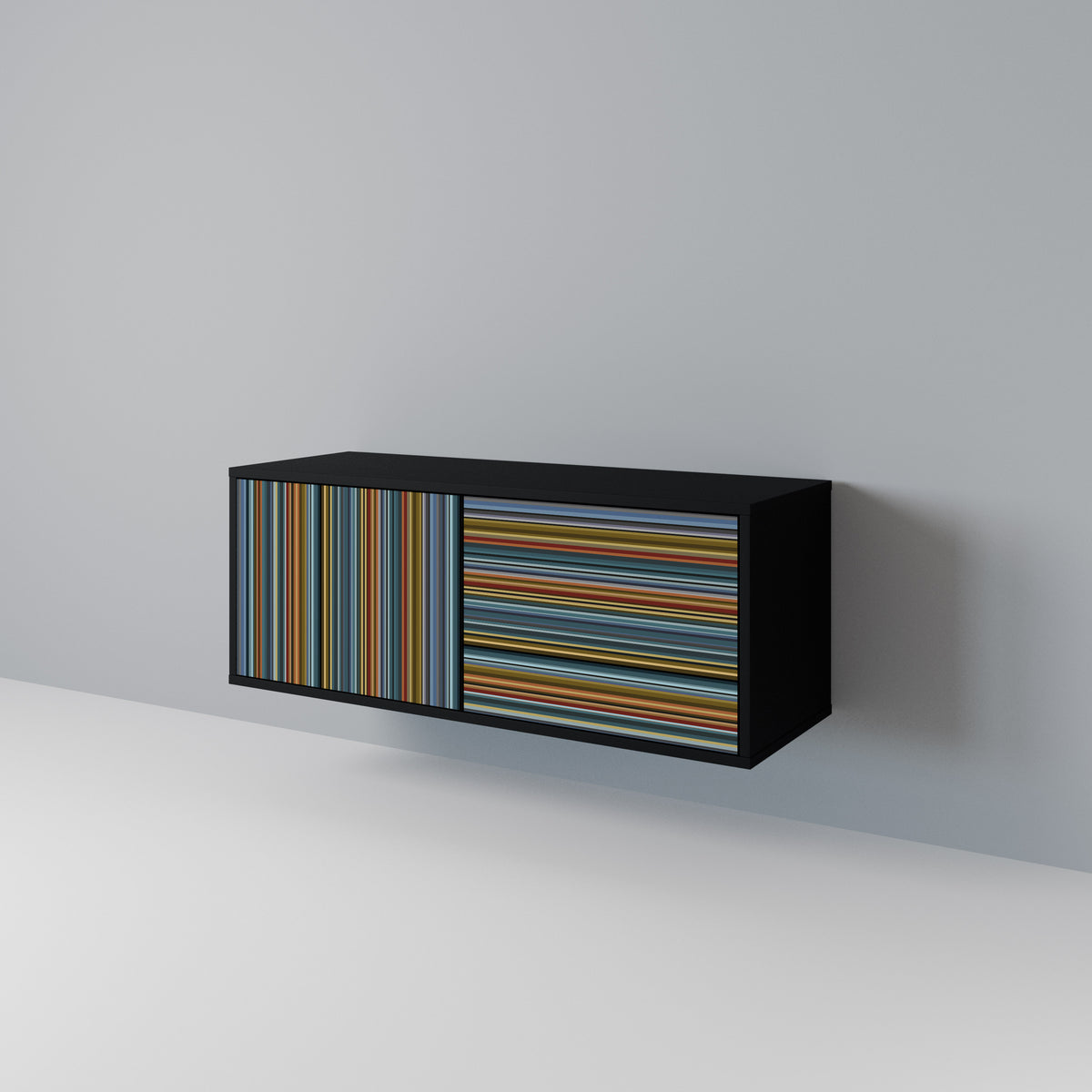 LINEOUT SPECTRUM Mueble de TV Compacto de 2 puertas