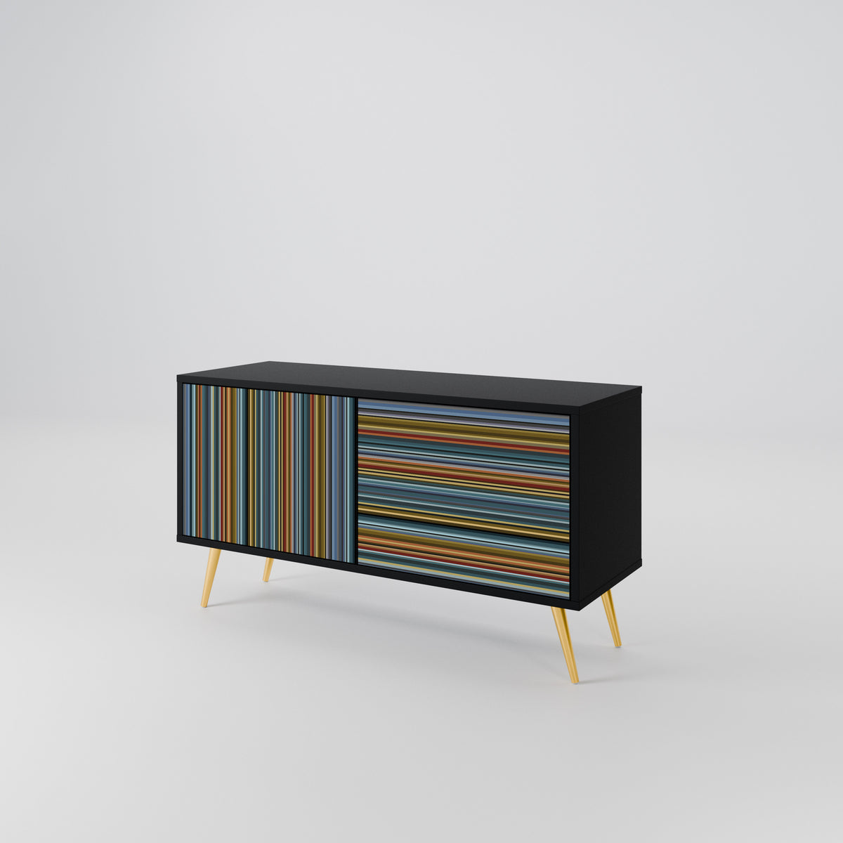 LINEOUT SPECTRUM Mueble de TV Compacto de 2 puertas