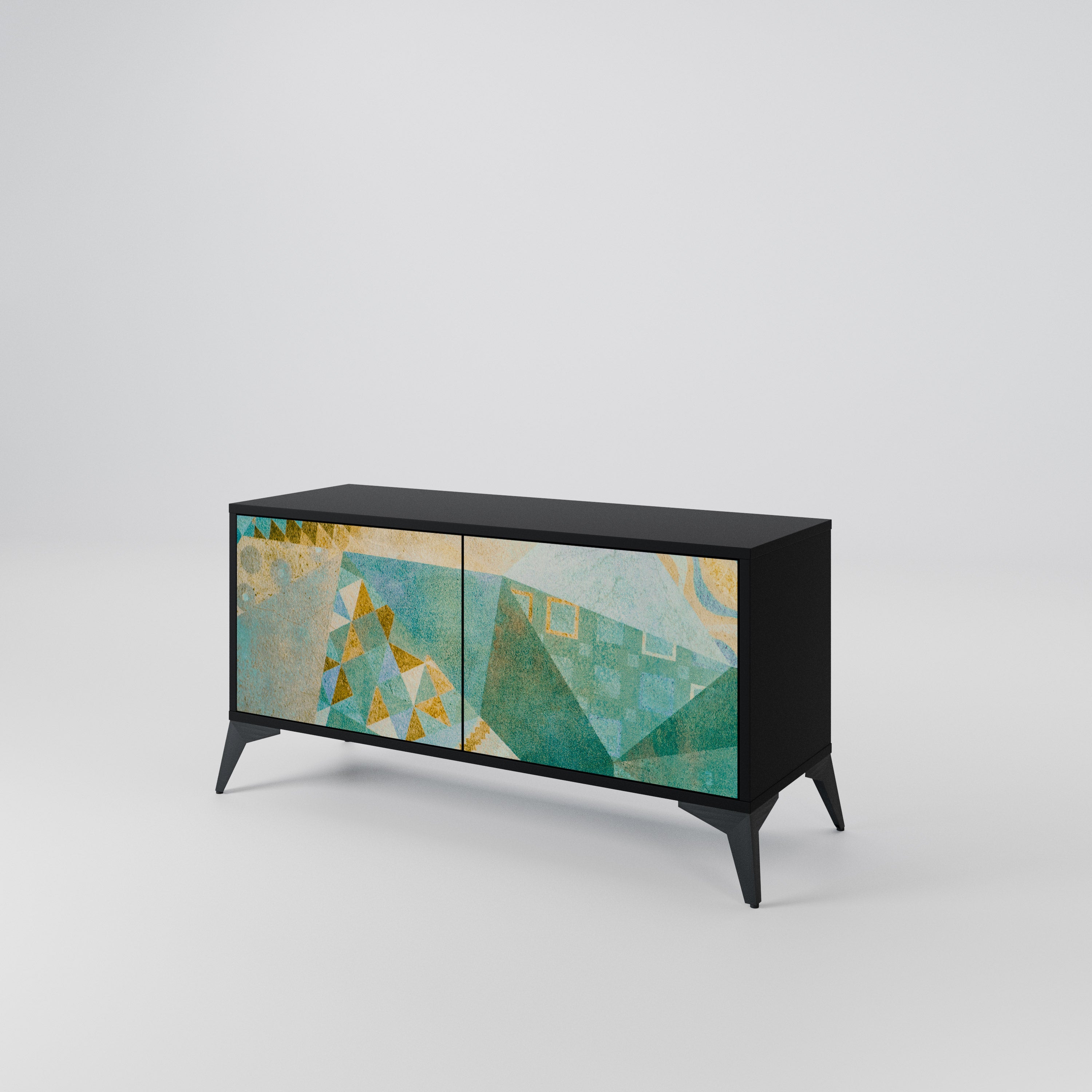 SPECTRUM SPLENDOR Compact 2-Door TV Cabinet