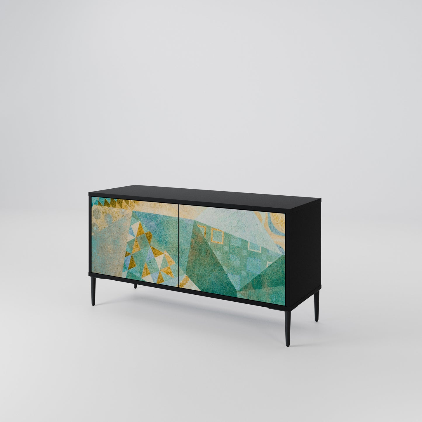 SPECTRUM SPLENDOR Mueble de TV Compacto de 2 puertas