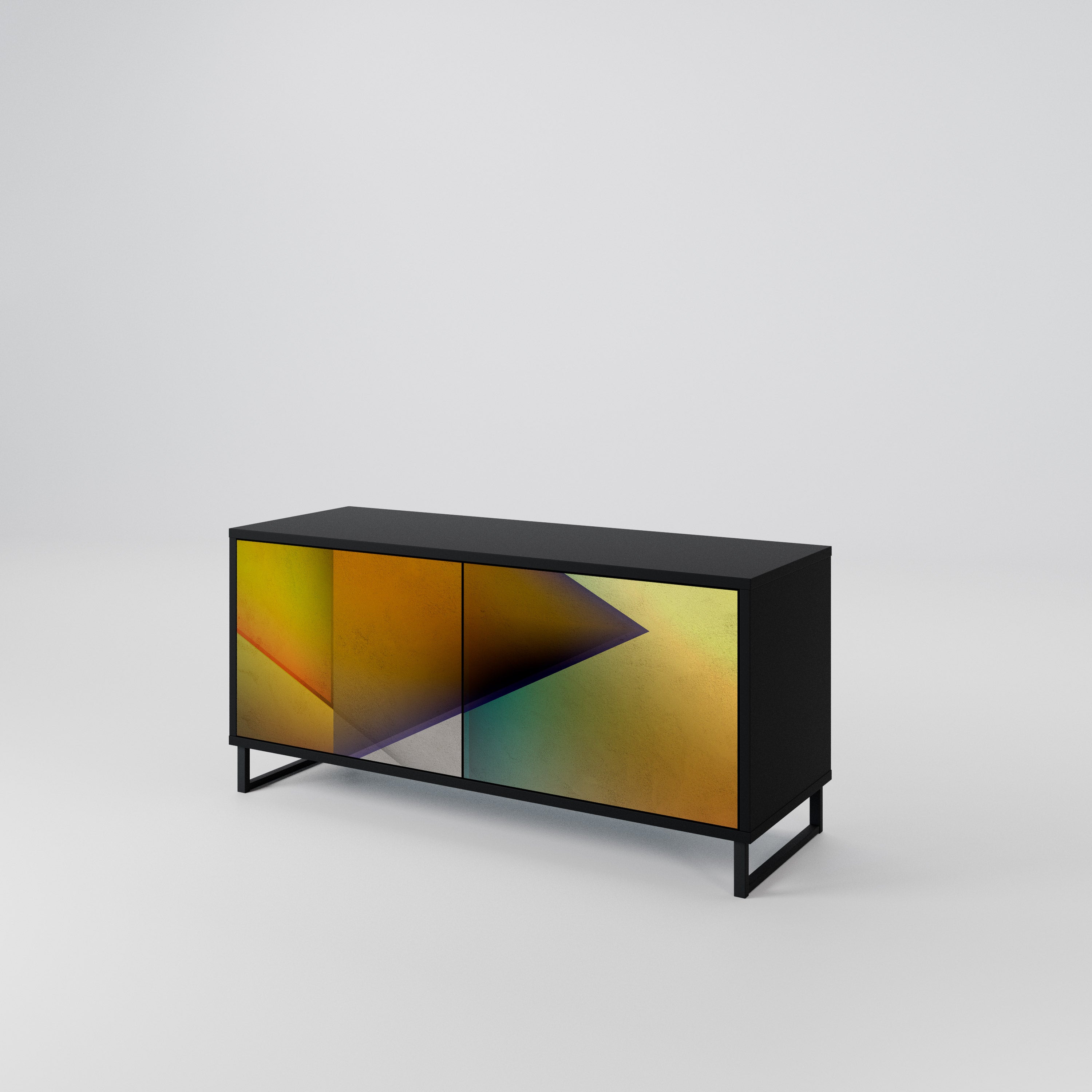 PIERCING SHARPNESS Compact 2-Door TV Cabinet