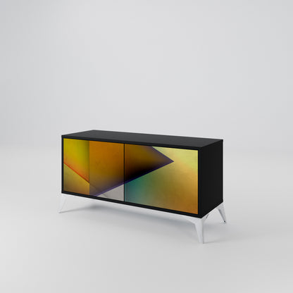 PIERCING SHARPNESS Mueble de TV Compacto de 2 puertas