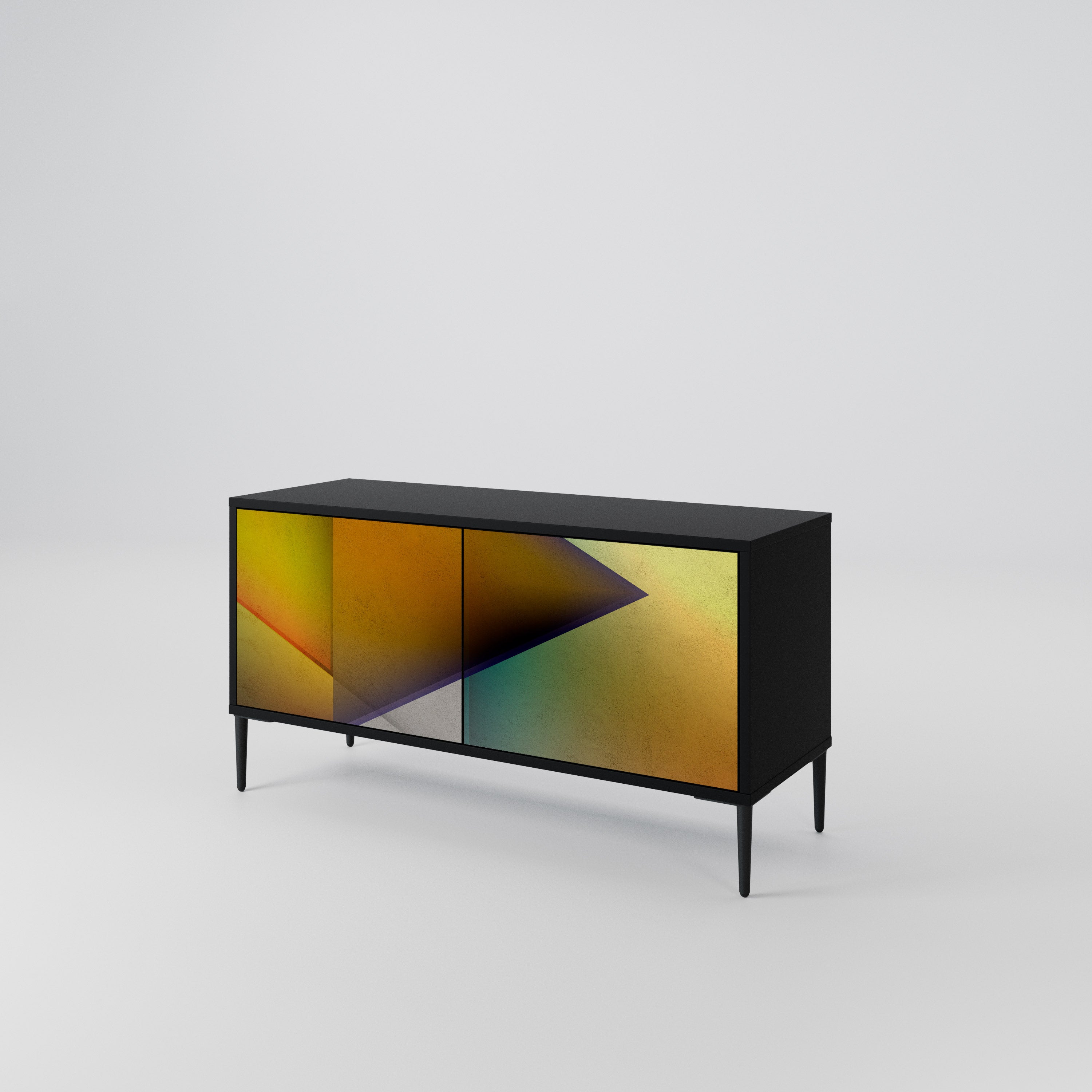 PIERCING SHARPNESS Compact 2-Door TV Cabinet