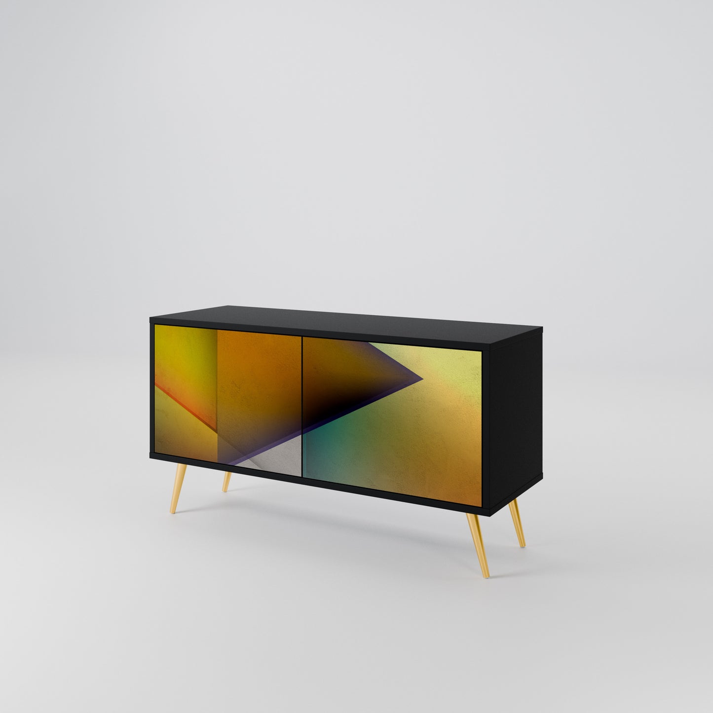 PIERCING SHARPNESS Mueble de TV Compacto de 2 puertas