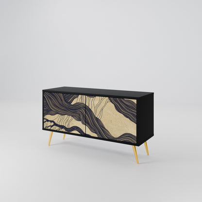 UNIFIED FRAGMENTS Mueble de TV Compacto de 2 puertas