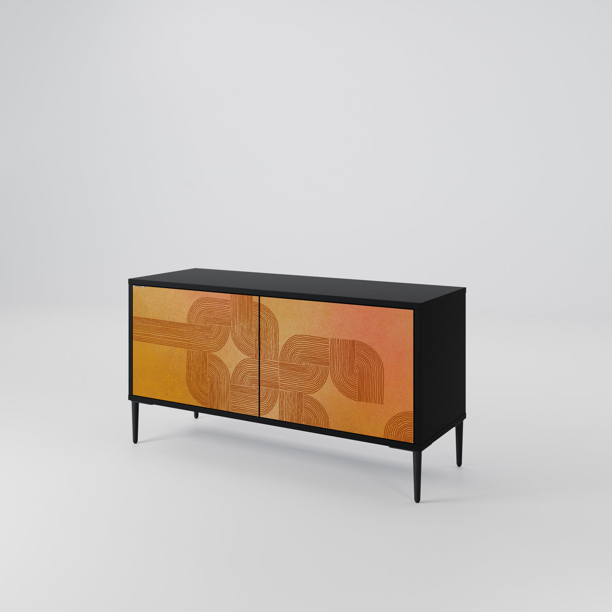 STRENGTHENING RELATION Mueble de TV Compacto de 2 puertas