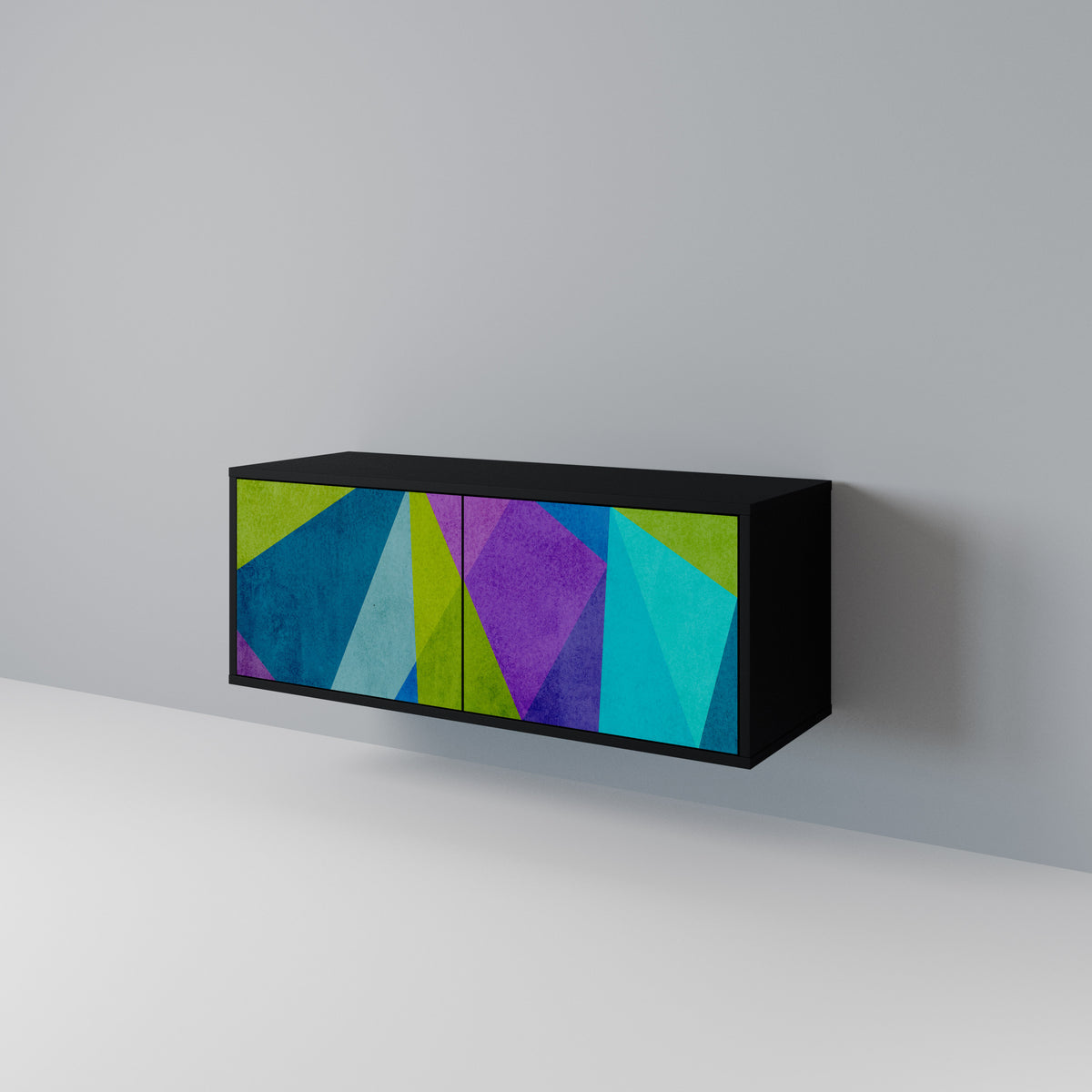 COLD SHOWCASE Mueble de TV Compacto de 2 puertas