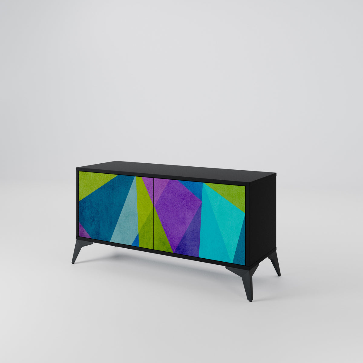COLD SHOWCASE Mueble de TV Compacto de 2 puertas
