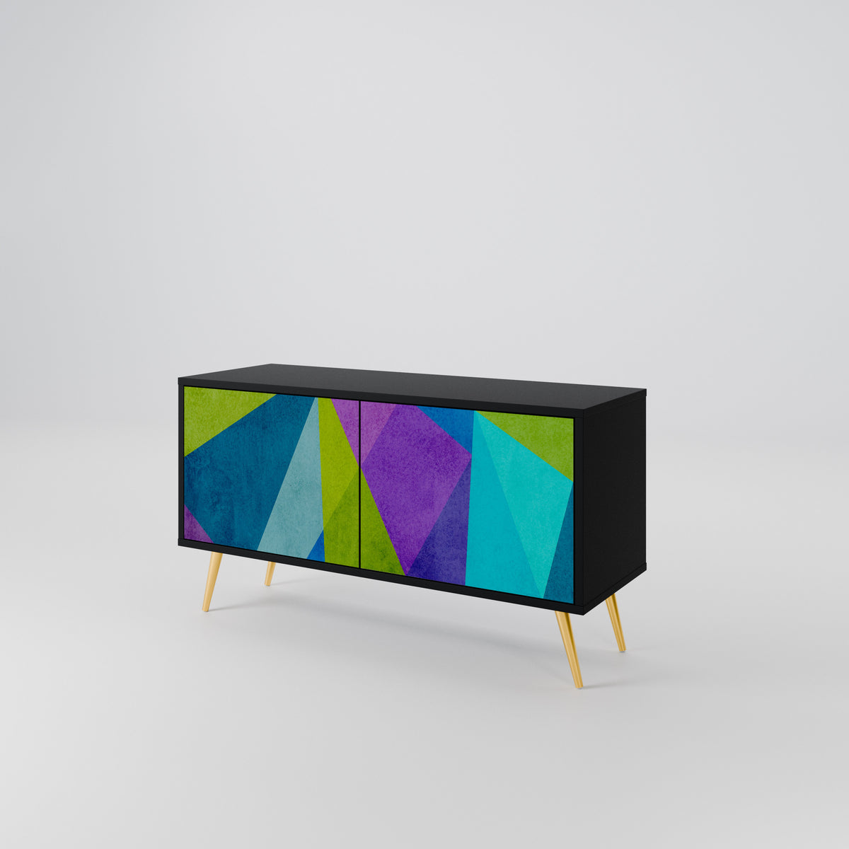 COLD SHOWCASE Mueble de TV Compacto de 2 puertas