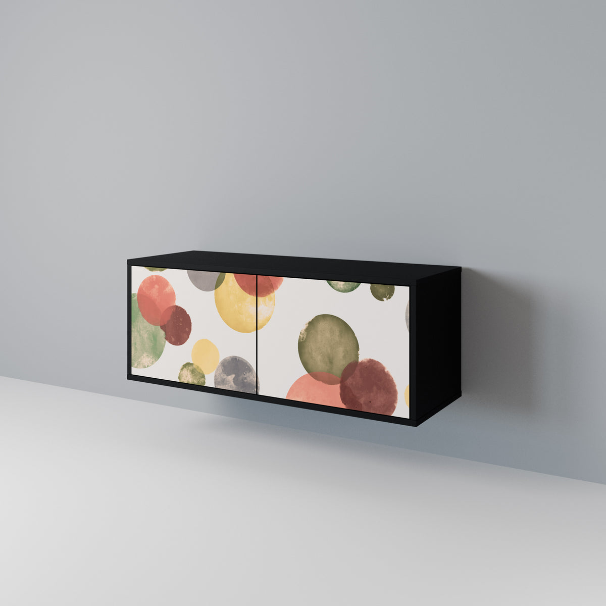 FLEETING HAPPINESS Mueble de TV Compacto de 2 puertas