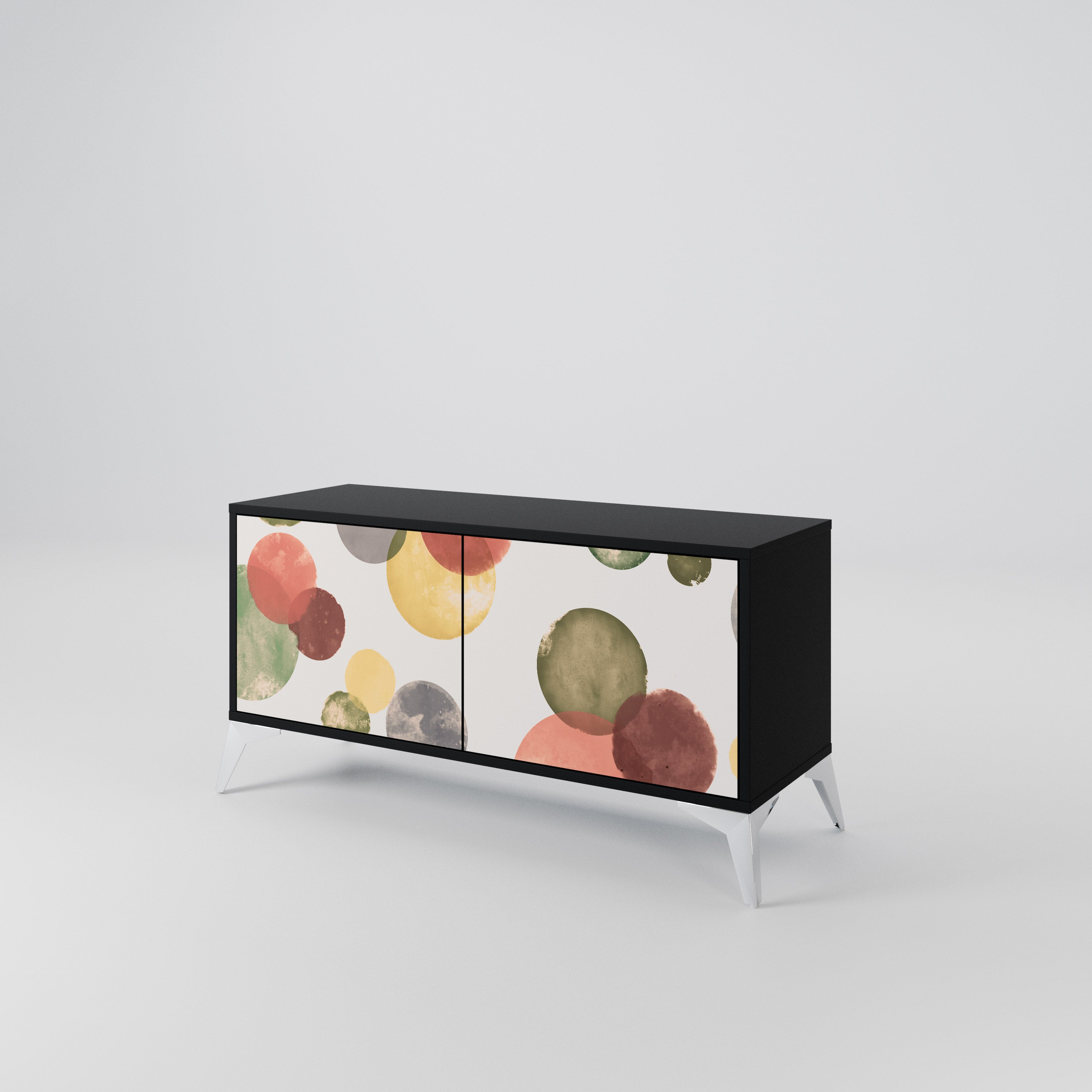 FLEETING HAPPINESS Mueble de TV Compacto de 2 puertas