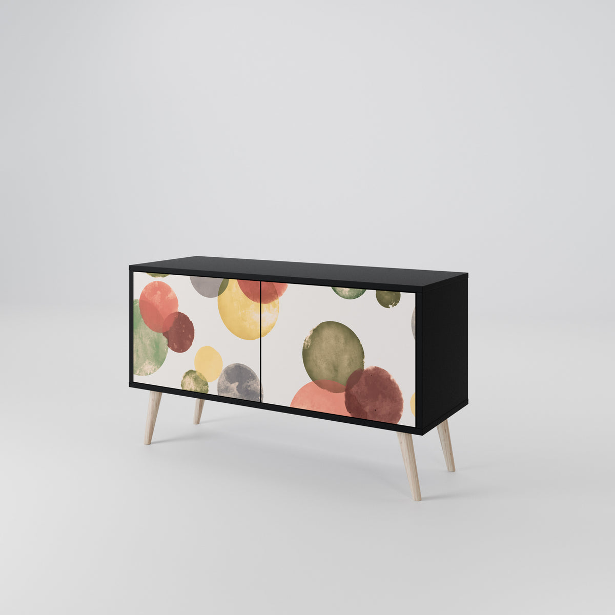FLEETING HAPPINESS Mueble de TV Compacto de 2 puertas