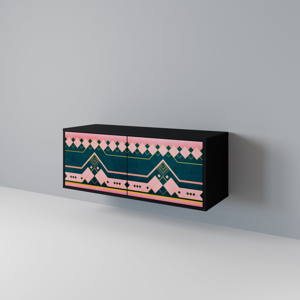 ROYAL COMPOSITION Mueble de TV Compacto de 2 puertas