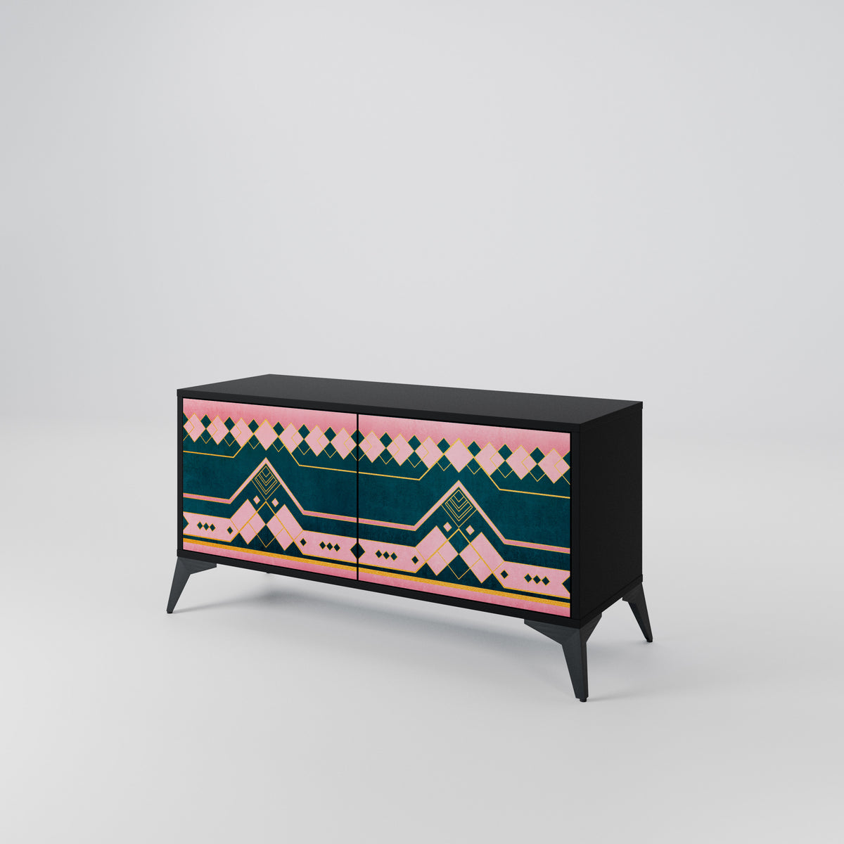 ROYAL COMPOSITION Mueble de TV Compacto de 2 puertas