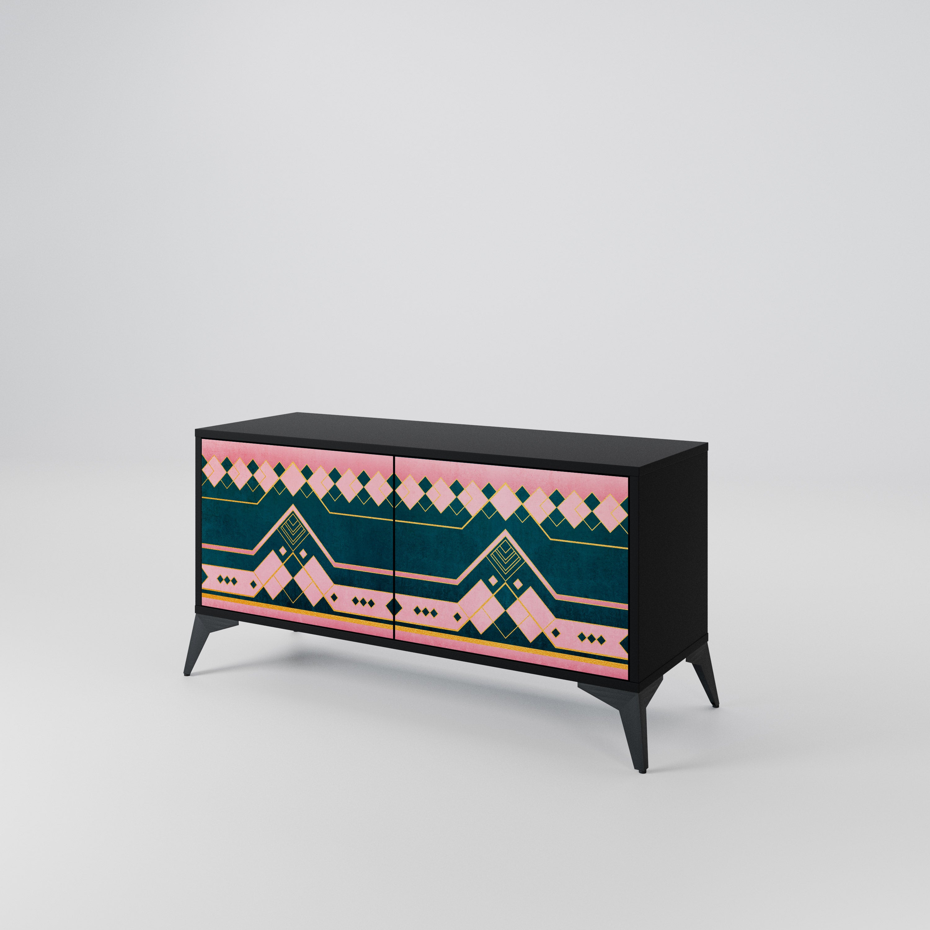 ROYAL COMPOSITION Mueble de TV Compacto de 2 puertas