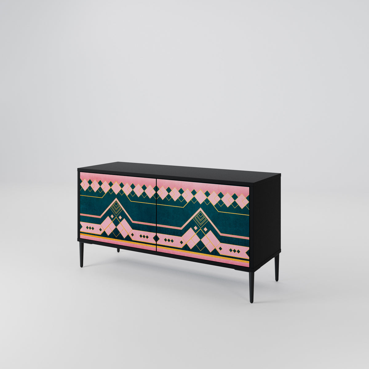ROYAL COMPOSITION Mueble de TV Compacto de 2 puertas