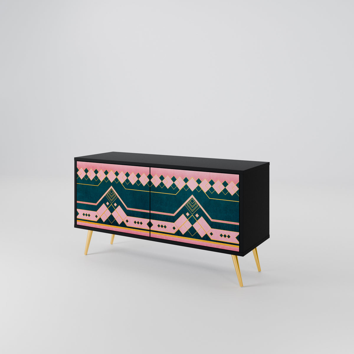ROYAL COMPOSITION Mueble de TV Compacto de 2 puertas