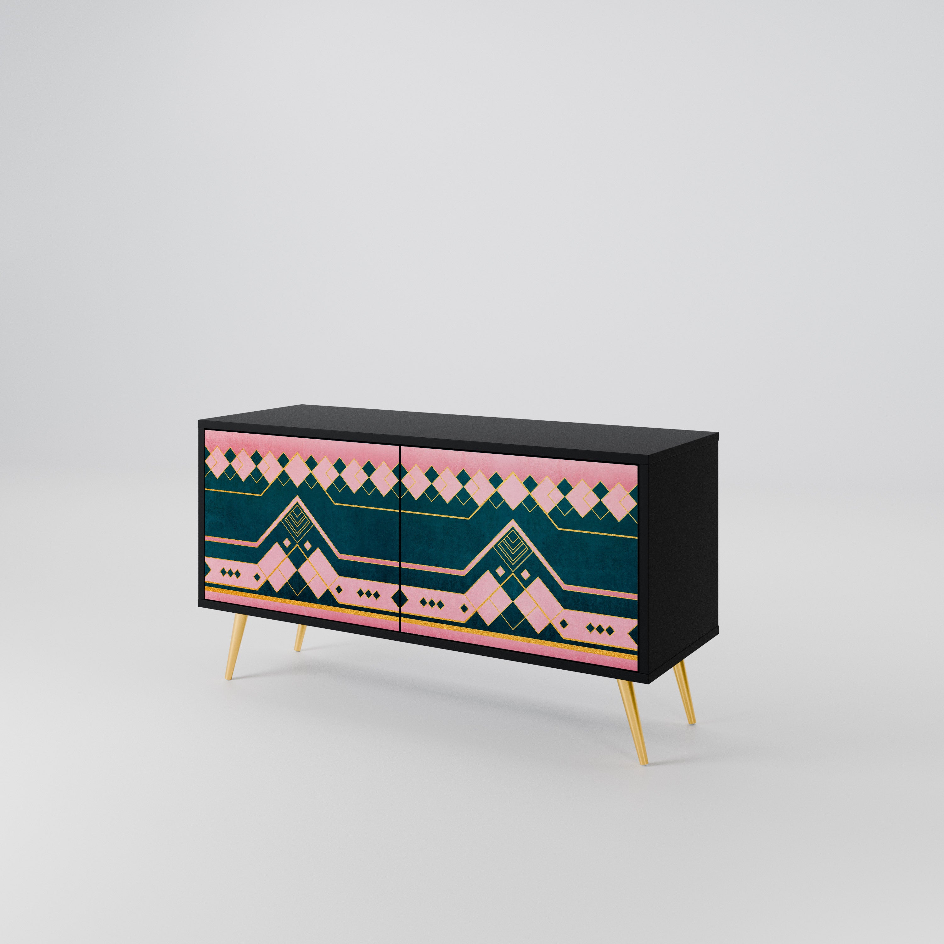 ROYAL COMPOSITION Mueble de TV Compacto de 2 puertas